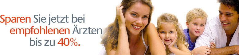 Arzt und Zahnarzt Preisvergleich - bis 40% sparen
